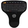Diyeeni Tastiera con mouse trackball, tastiera QWERTY multimediale wireless, tastiera mini USB con ricevitore integrato portata 10 m, per Smart TV, computer, per Windows 2000/XP/Vista/7
