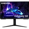 Samsung Monitor Gaming 24 Pollici Full HD 180 Hz Luminosità 250 cd/m2 Risposta 1 ms HDMI DisplayPort colore Nero - Odyssey G3 24DG300EU