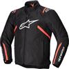 Alpinestars giacca uomo T-Sps V2 Waterproof - 1231 Black/White/Red fluo