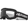 Alpinestars mascherina Vision 3 Wordmark Goggle - 1425 Black clear