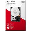 Western Digital WD WDBMMA0010HNC-ERSN Hard Disk per NAS, Intellipower, SATA 6 GB/s, 64 MB Cache, 3.5 , 1 TB, Rosso