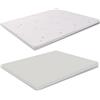 miasuite i sogni italiani Topper CORRETTORE in MEMORYFOAM per Materasso, 160x190 cm, 5 cm