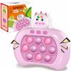 Azyh Pop Elettronico Gioco, Quick Push Bubble Game Fidget Toys Pro per Bambini e Adulti, Pop Squeeze Toys Pulsante Puzzle Game, Gioco Palmare, Bubble Stress, Regalo per Ragazzi Ragazze Halloween Natale