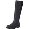 Clarks Opal Glow, Stivali Alti al Ginocchio Donna, Pelle Nera, 35.5 EU