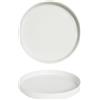 Saturnia Oslo Nordic Piatto Piano cm 20 Bianco - Confezione da 6 pezzi