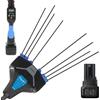 VESCO GALAXY XR14T.1 - Abbacchiatore con batteria a litio - Asta telescopica 210-320 cm - 14.4V 6Ah