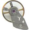 TECKEEN Ruota di bilanciamento con forcelle Balance Splint Marca Parte di riparazione per Miyota 8200, Silver