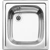 Blanco Top lavello da cucina, 501065, EE 4 x 4 Top acciaio inox satinato lucido [Lavelli da Cucina > per Base Sottolavello a partire da 45 cm]