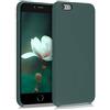 kwmobile Cover per Apple iPhone 6 Plus / 6S Plus Custodia - Back Case per Smartphone in Silicone TPU - Protezione Gommata - verde blu