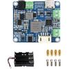 Coolwell Modulo di alimentazione solare (D) per Raspberry Pi/Jetson Nano/Arduino Supports Type-C Power Adapter or 6V ~24V Solar Panel with Battery Holder (Not Include) 18650)