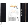 RHODIA TOUCH 116114C - taccuino morbido Bristol Book - A5 - Uni - 64 pag. - Carta Clairefontaine Bristol bianca 205 g/m² - per disegni di precisione a matita, pennarello, Liner, pennino