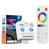 BTF-LIGHTING 4 Zone 2.4GHz RF Telecomando RB3&SP530E WiFi Bluetooth Kit di controllo Supporto FCOB COB SMD PWM SPI RGB RGBW Striscia LED WS2811 WS2812B WS2814 WS2815 SK6812 IC ecc DC5V DC12V DC24V