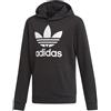 ADIDAS ORIGINALS FELPA CON CAPPUCCIO TREFOIL BAMBINO