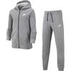 NIKE TUTA FULL ZIP CON CAPPUCCIO CORE BAMBINO