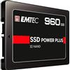 Emtec ECSSD960GX150 - Unità SSDInterno - 2.5'' - SATA - Collezione X150 Power Plus - 3D NAND - 960 GB