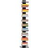 CASSETTE POSTALI ALUBOX ALUBOX DEMETRA Libreria Verticale A Colonna Da Terra Autoportante 167X30X30 Cm Libreria Scaffale In Alluminio E Lamiera Zincata Libreria Salvaspazio 16 Kg Con 10 Mensole Da 17X23 Cm (ANTRACITE)