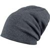 Barts Eclipse Beanie Berretto, Unisex - Adulto, Grigio (Dark Heather 0019), One Size (Taglia Produttore:Uni)