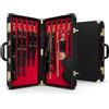Bedroom Fantasies Bondage Suitcase PU Leather 13 pcs