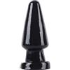Hidden Desire Extreme Buttplug Cone Head Large 17cm Black