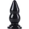 Hidden Desire Extreme Buttplug Balls Large 17cm Black