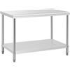 Royal Catering Tavolo inox - ECO - 120 x 70 cm - 143 kg - Royal Catering RCAT-120/70