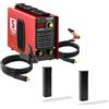 Stamos Welding Group Set di saldatura - Saldatrice a elettrodo -200 A - Ciclo di lavoro 60 % - Elettrodi E6013 - Ø 2,5 x 350 mm - 2 x 5 kg S-MMA-200PI.2-SET-2 - Per uso professionale