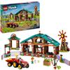 lego Friends - Il Santuario degli Animali della Fattoria con Trattore Mulino 3 Mini Bamboline e 5 Animali per Bambini da 6+ Anni - 42617