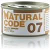 Natural code 07 pollo e manzo 85gr