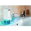 ECG BD 351 - Dosatore Sapone Bagno, Dispenser per Sapone in Schiuma, Porta Sapone, Colore: Bianco
