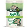 NaturalPet Adult All Breeds Snack Vegetale per cani 75 gr - Menta - 1° ORDINE? scegli lo sconto BZR5 / BZR20 + 200 punti fedeltà