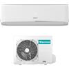 Hisense Climatizzatore 24000 Btu Inverter Monosplit Condizionatore con Pompa di Calore Classe A++/A+ Wifi (Unità Interna + Unità Esterna) - CBBT241AG + CBBT241AW Halo