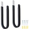 iBOARD Rack per tavola da surf per rack da parete paddleboard, lega di alluminio leggera avanzata e schiuma spessa di qualità