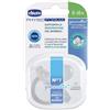 Chicco gommotto physio soft silicone 6-16 m 1 ciuccio