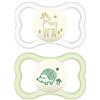 MAM Air Night - 2 Succhietti in silicone 16+ colore neutro