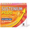 Sustenium Plus Gusto Limone e Miele - lntegratore energizzante complesso di aminoacidi, vitamine e minerali. Per la tua energia fisica e mentale. Confezione da 22 bustine