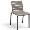 PAZZO DESIGN Sedia Brad Tortora set da 6 sedie in Polipropilene