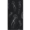 DecoKing Telo mare grande 90 x 180 cm cotone spugna velours asciugamano blu scuro gelatina