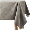 Filumi Tovaglia 100x100 cm beige, lavabile, per interni ed esterni, motivo geometrico Eris