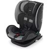 Foppapedretti Seggiolino Auto ReKlino i-Size con Isofix e Top Theter, dai 15 mesi ai 12 anni - Carbon