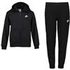 NIKE K NSW CLUB FLC FZ TRACKSUIT Nero