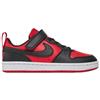 NIKE COURT BOROUGH LOW RECRAFT (PS) ROSSO/NERO
