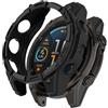 Generic Custodia robusta compatibile con Garmin Fenix 8 da 51 mm, custodia protettiva in TPU per Fenix 8 51 mm, accessori per smartwatch (nero)