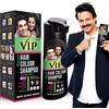 VIP Colore per capelli 5 in 1, base shampoo, colore per capelli, 180 ml, colore nero