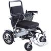 Gorssen Sedia a rotelle elettrica, Pieghevole, Alluminio, 300W motore, Carrozzina per disabili e anziani, Seduta 46 cm, 20-25 Km, 24 V, Max.150 kg