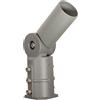 Braccio testa palo regolabile per lampade stradali da 50mm