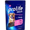 Prolife Snack Sensitive Lamb 90g grain free al agnello per cani
