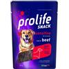 Prolife Snack Sensitive Beef 90g grain free al manzo per cani