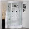 Essence Arredo Bagno Cabina doccia multifunzione idromassaggio e bagno turco 90x90 bali