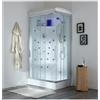 Essence Arredo Bagno Cabina doccia multifunzione con idromassaggio e bagno turco 110x70 galassia plus sinistra