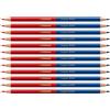 STABILO Original - Matita colorata Premium - Bicolore - Confezione da 12 - Rosso/Blu